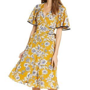 Eliza J Floral Print Dress